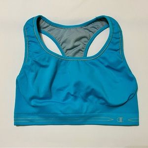 Champion Sports Bra - XL - Aqua Blue